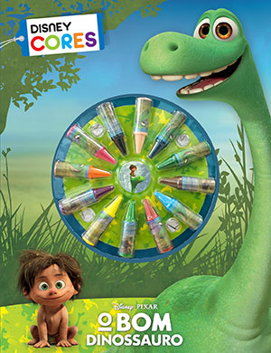 Livro Disney - Bilingue - O Bom Dinossauro - Editora DCL - Kits e