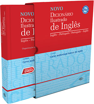 Livro - Dicionário Escolar - Inglês/ Português - Seminovo