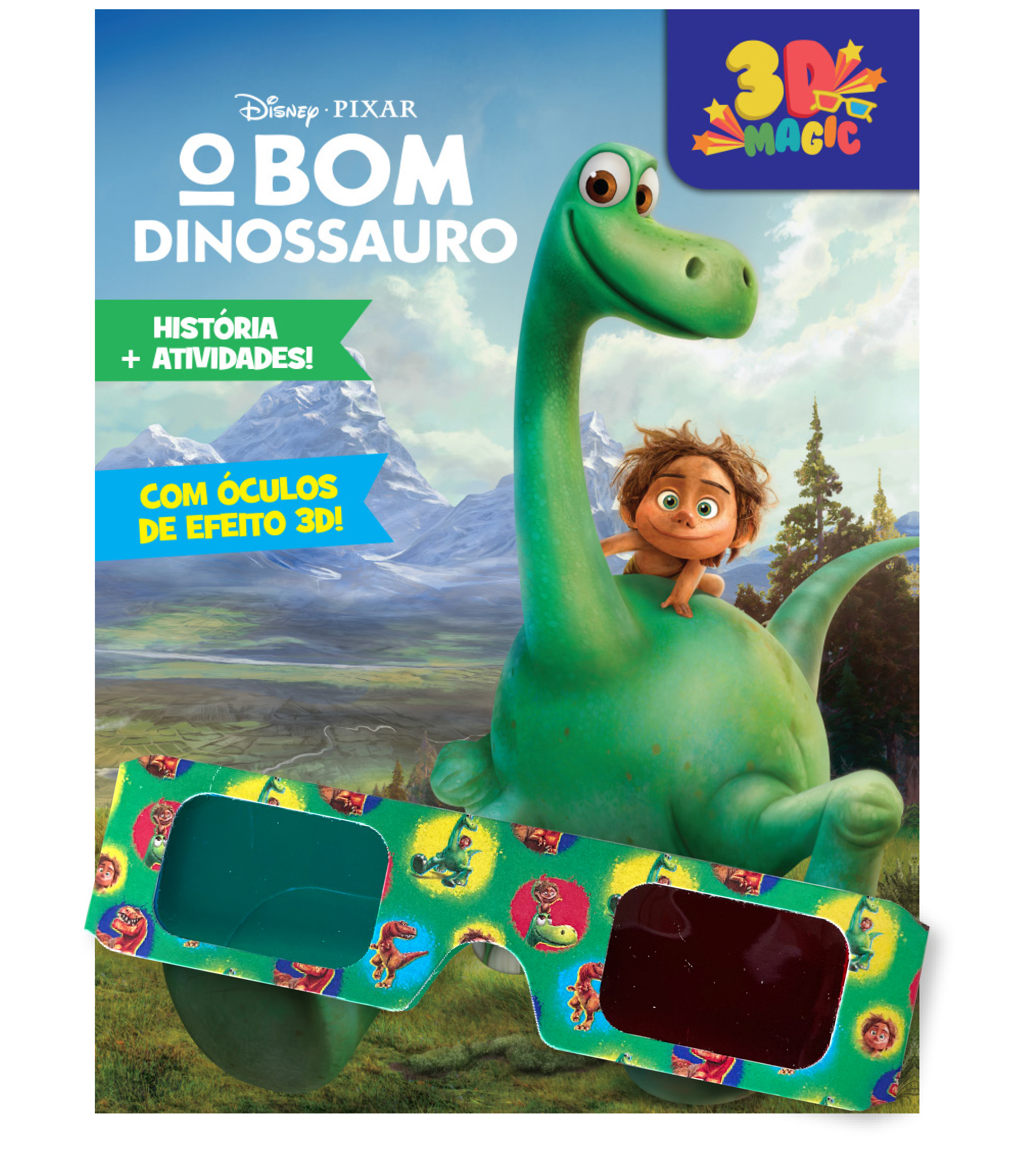O Bom Dinossauro - Coleção Disney Vamos Colorir