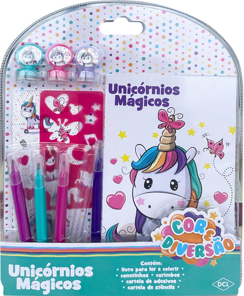 Kit Tubo Princesas Livro Para Colorir Disney- DCL