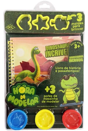 HORA DE MODELAR - DINOSSAUROS INCRÍVEIS