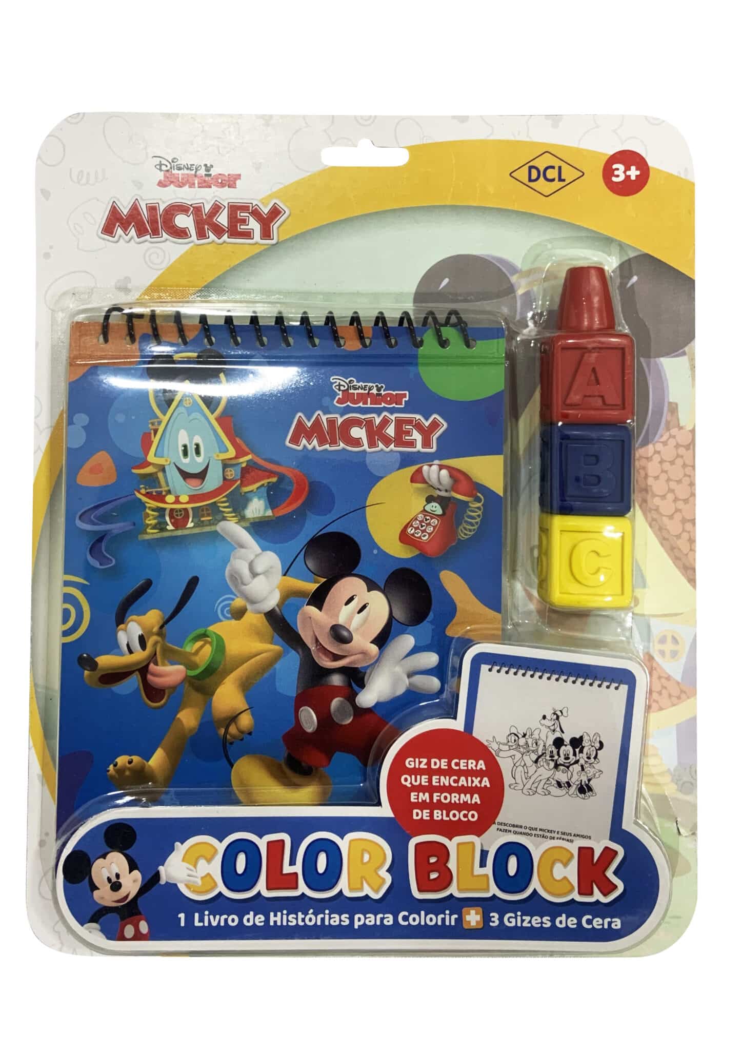 DISNEY COLOR BLOCK - MICKEY » Editora DCL