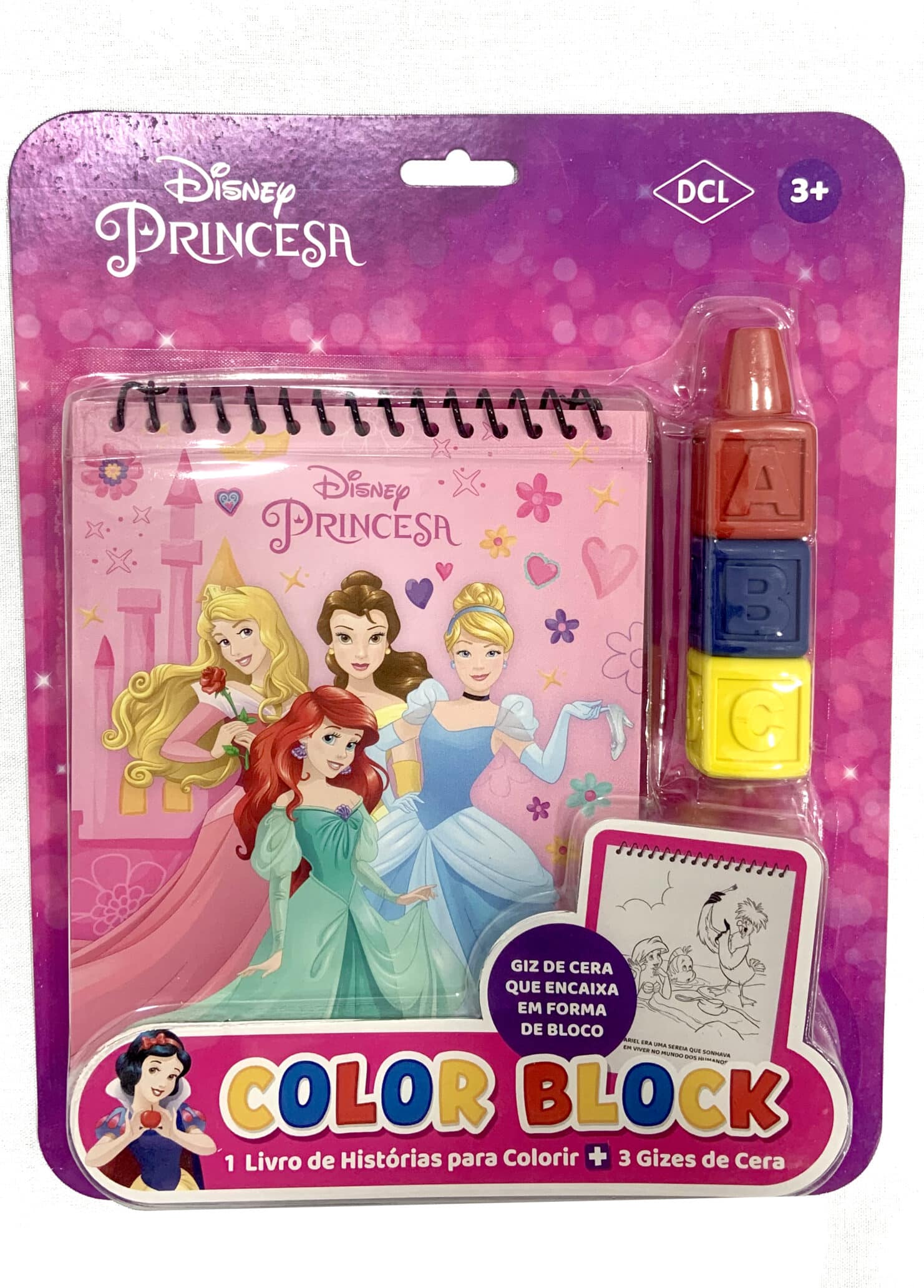 DISNEY COLOR BLOCK - PRINCESAS » Editora DCL