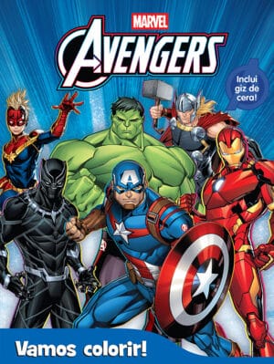 MARVEL - VAMOS COLORIR - AVENGERS